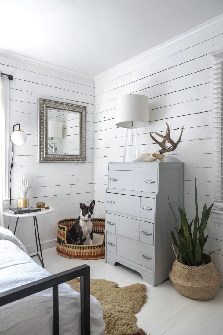 Image showcasing Exposed Wood Walls Farmhouse Ranch Inspiration | Apartment Therapy
